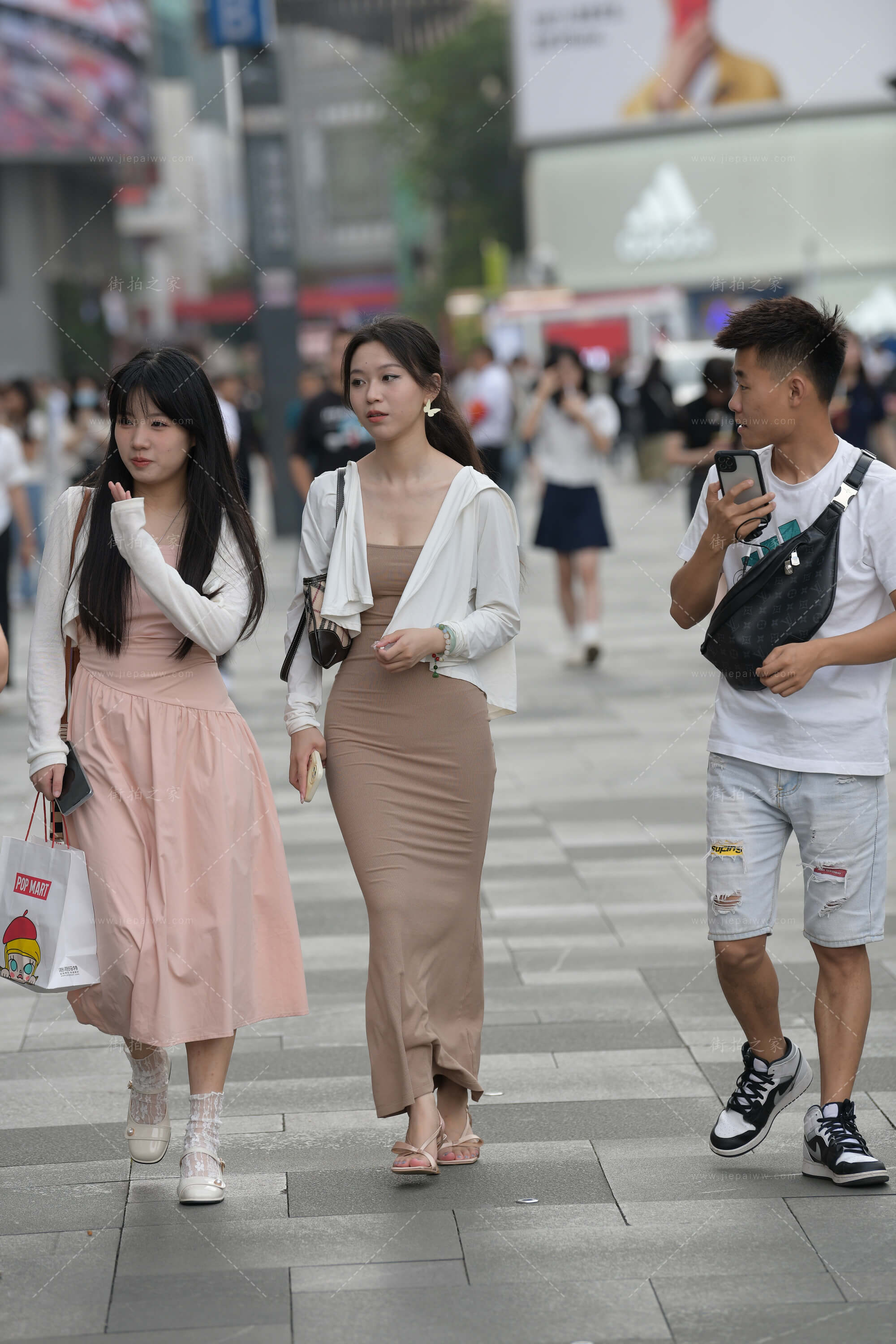 好漂亮的长裙知性优雅姐姐
